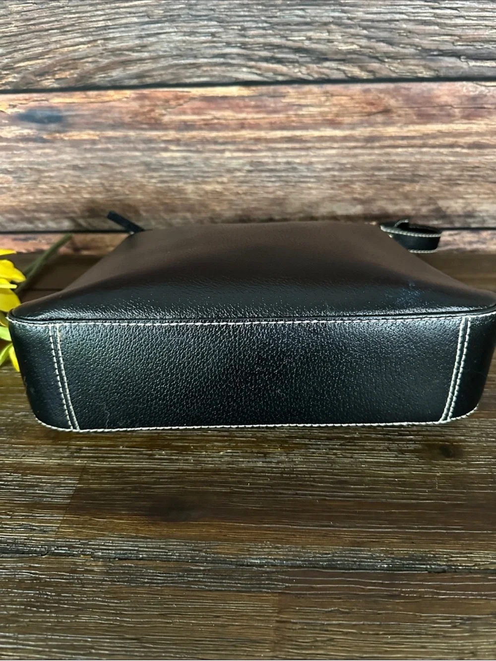 kate spade Black Pebbled Leather Shoulder Bag